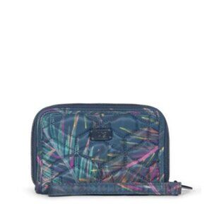 Lug Rodeo 2 Compact Wallet - RFID Protected, Unisex, Tropical Multi Color